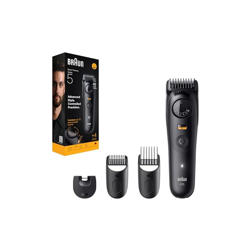Braun BT5520 Series 5 Beard Trimmer + 4 Accessories 40