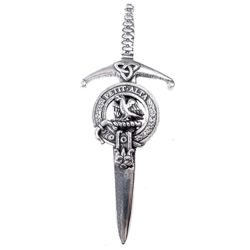 Abercrombie Clan Crest Surname Kilt Pin Brooch