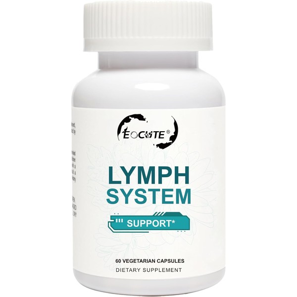 EOCUTE Lymph System Support Supplement – Lymphatic Drainage Supplement with