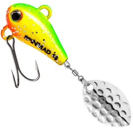 SpinMad Jigspinner Green Lemon Fishing Lure 6g x 1