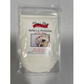 Mom's Place Gluten-Free & Dairy-Free Vanilla Pudding Mix, Creamy Dessert for Pies, Trifles & More, Easy to Make, Non-GMO, Nut Free, Soy Free 7 oz