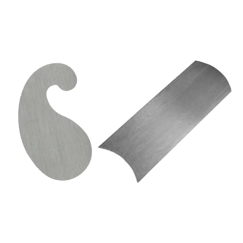Wood Cabinet Scraper Concave Convex Hollow & Goose neck Scrapers