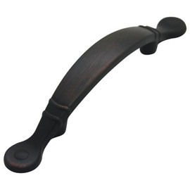 Cosmas® 9980ORB Oil Rubbed Bronze Cabinet Hardware Arched Handle Pull - 3" Inch (76mm) Hole Centers, 5-1/2" Overall Length