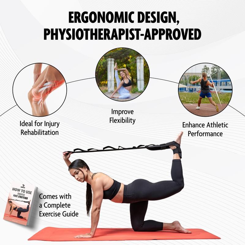 DMoose Foot & Calf Stretcher - Hamstring Stretcher for Plantar