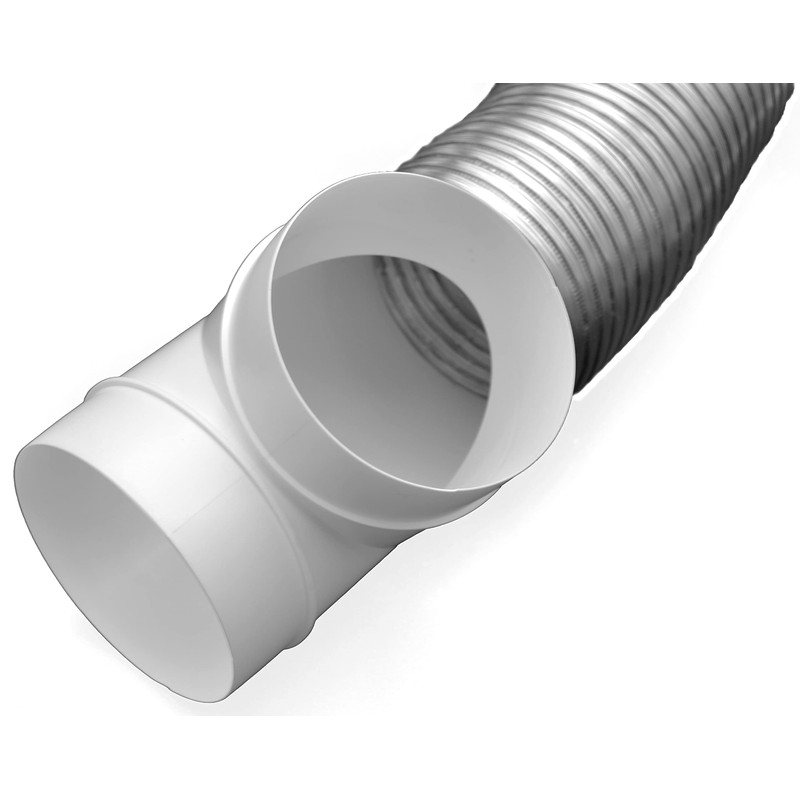 H&C VENT Plastic Pipe | T Stucco Plastic | 100
