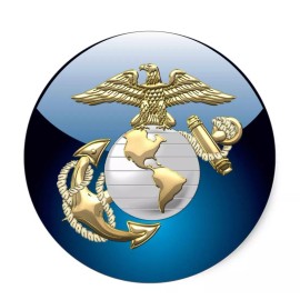 Fashion Jewelry US MARINE NAVY MILITARY VETERAN SYMBOL Pendant 925 Sterling Silver 20" Necklace