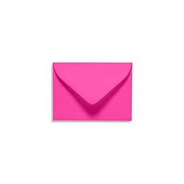 LUXPaper #17 Mini Envelopes | 2 11/16" x 3 11/16" | Magenta Pink | 80lb. Text | 50 Qty