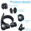 EIHI Pack of 2 seat clamp 31.8, quick release bicycle,