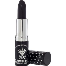 Manic Panic Nosferatu Lethal Lipstick - Deep Shade Of Opaque Black Lipstick - Kitten Colors Formula Lipsticks Have A Rich, Velvety Matte Texture - Vegan & Cruelty Free Black Matte Lipstick
