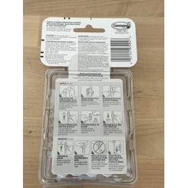 Command 2 Pack Command 1 Lb. Small White Designer Hook Value Pack (8 Hooks, 16 Strips)
