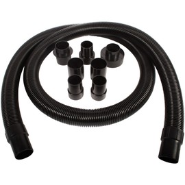 8 ft. Dust Collection Hose with 2" Diameter and Complete Work Station Adapter Set