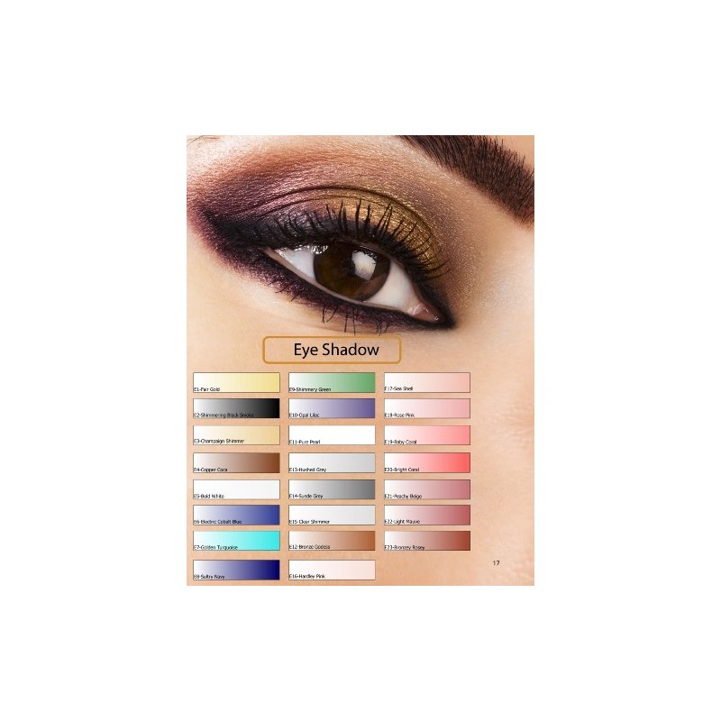 Glam Air Airbrush E1 Fair Gold Eye Shadow Water-based Makeup