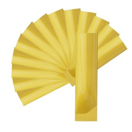 4CP 4.5x15 CM Smell Proof Mylar Bags, Aluminum Foil Pouches for Food Packaing,Self Seal Mylar Bag Small Business,Nunt, Powder, Gold