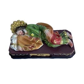 Small Mini Saint Jose St. Sleeping Joseph 5" San José Dormido Resin Religious Figurine, New