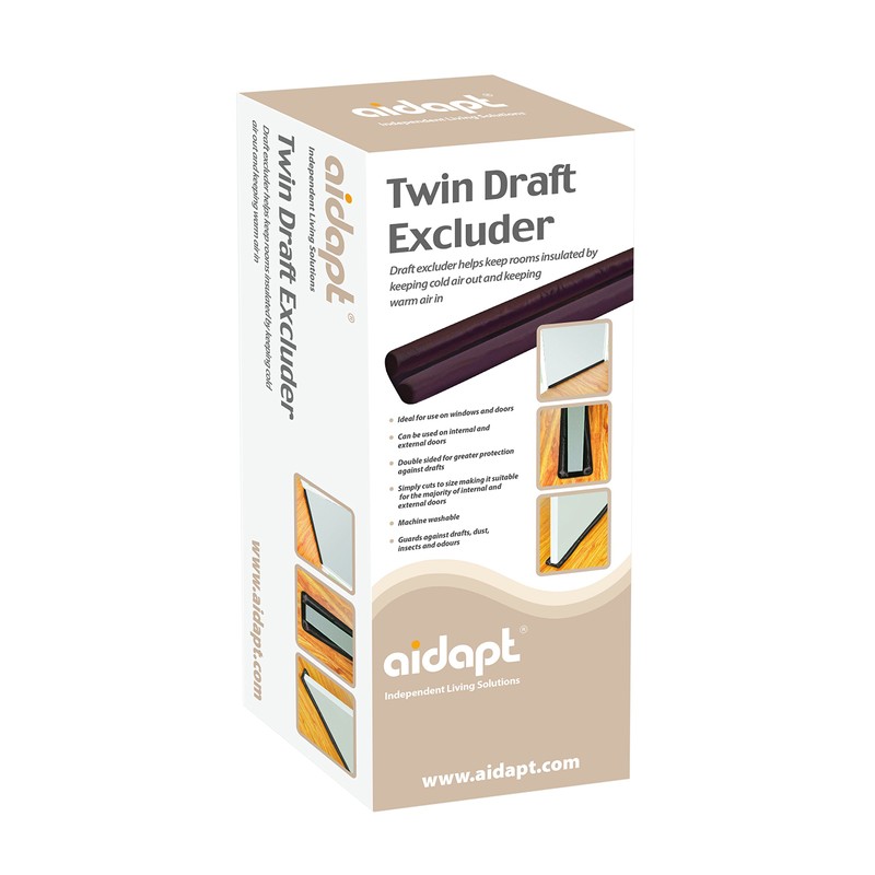 Aidapt Twin Draft Excluder (Eligible for VAT relief in the