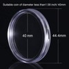 VIVIIHOO DILISEN 100 Pieces 40 mm Coin Capsules Round Coin