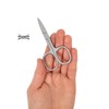 Wilkinson Sword Manicure Scissors Nail Scissors in Matt Chrome, Pack