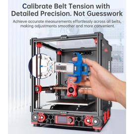 BIQU Belter, Belt Tension Gauge, High Precision Electric Belt Tension Meter, Easy to Read, Belt Tension Tool Designed for 3D Printers