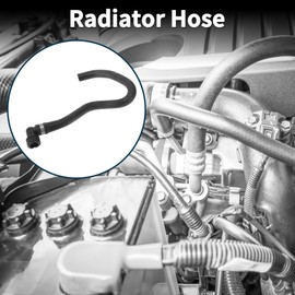 REPAIROCK Radiator Hose Heater Hose No.30745323 for Volvo XC90 2003-2006 Black Rubber 1 Pc Warm Air Outlet Pipe Good Sealing