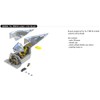 Eduard EDB632056 Brassin 1:32-Fw 190F-8 Cockpit (Revell) kit, Various