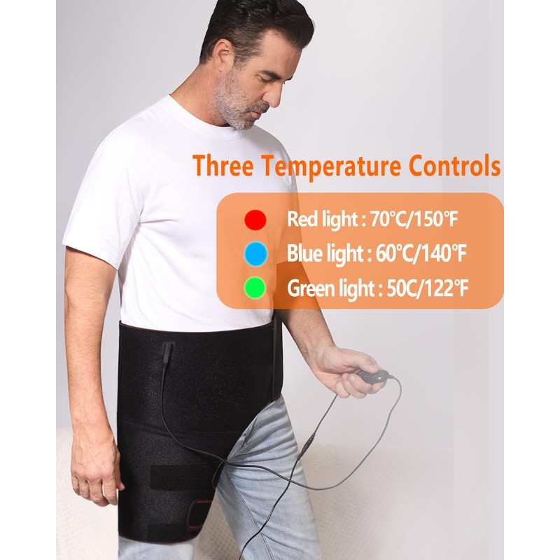 Hip Heating Pad, Heating Pad for Hip, Electric Heated Hip