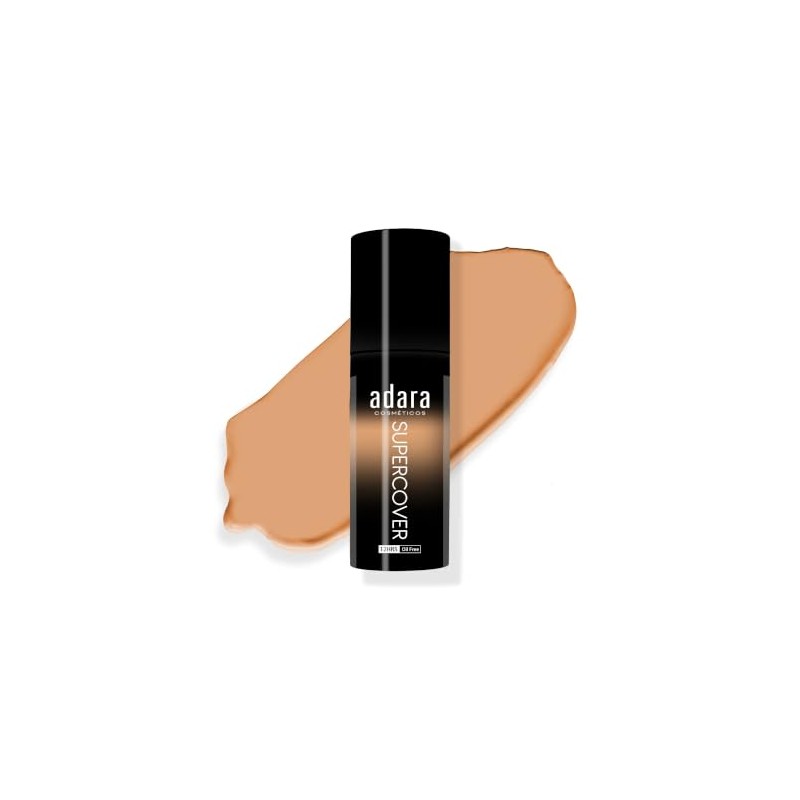 Kit Base Maquillaje Supercover Adara Brocha Cala Contorno Barra Ivy