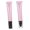 Vaguelly 2pcs Makeup Squeeze Bottles Refillable Cosmetic Tubes with Precision