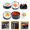 STOBOK 6 pezzi di sushi artificiali realistici finti panini di