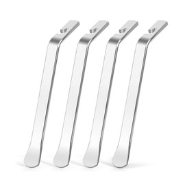 ptiysta Bicycle Tire Lever, Stainless Steel Tire Scoop, Tire Pry Bar, Bicycle Tire Repair Replacement Removal Tool,Tire Scoop 4pcs
