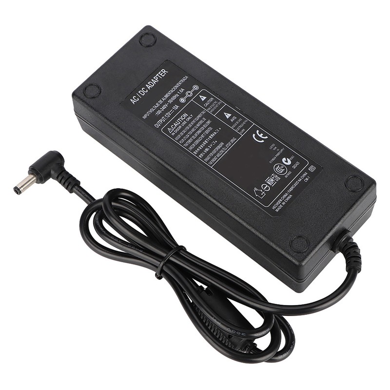 AC/DC Adapter 12V 10A Multiple Protection Power Supply Switch Power