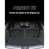 YEBOOCA Cargo Liners Backrest Mat for Acura MDX with Hook&Loop