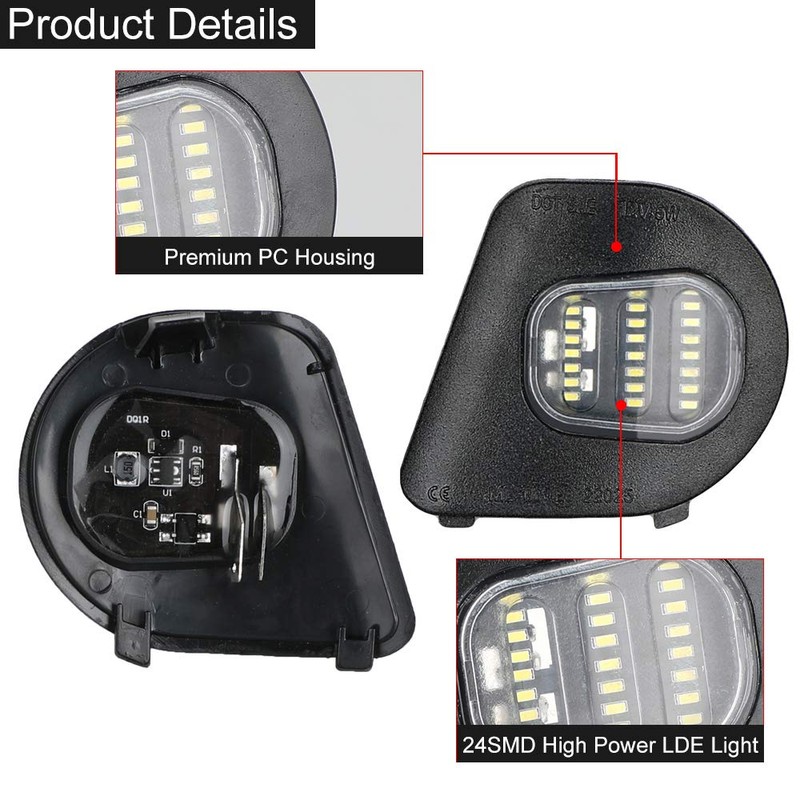 Rui Xin 213 LED Puddle Lights Driver and Passenger Side