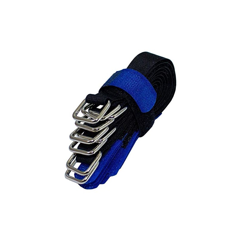 Lumonic 10 x Velcro Ties 150 x 16 mm Crossed
