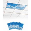 Magnetic Light Cover for Classroom Drop Ceiling,4 Pack 4x2 Ft