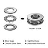 sourcing map 51204 Thrust Ball Bearing 20mm x 40mm x