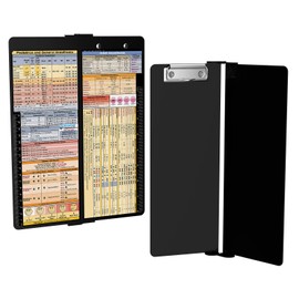 WhiteCoat Clipboard - Vertical - Black - Anesthesia Edition