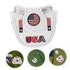 Totority America Golf Putter Covers: Club Head Covers Mallet Head