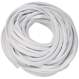 Eutras Edge Protection KSO4004, Keder Protection Strip - for Edges 0.4 - 1.5 mm - Black - 3 m, White, 2195