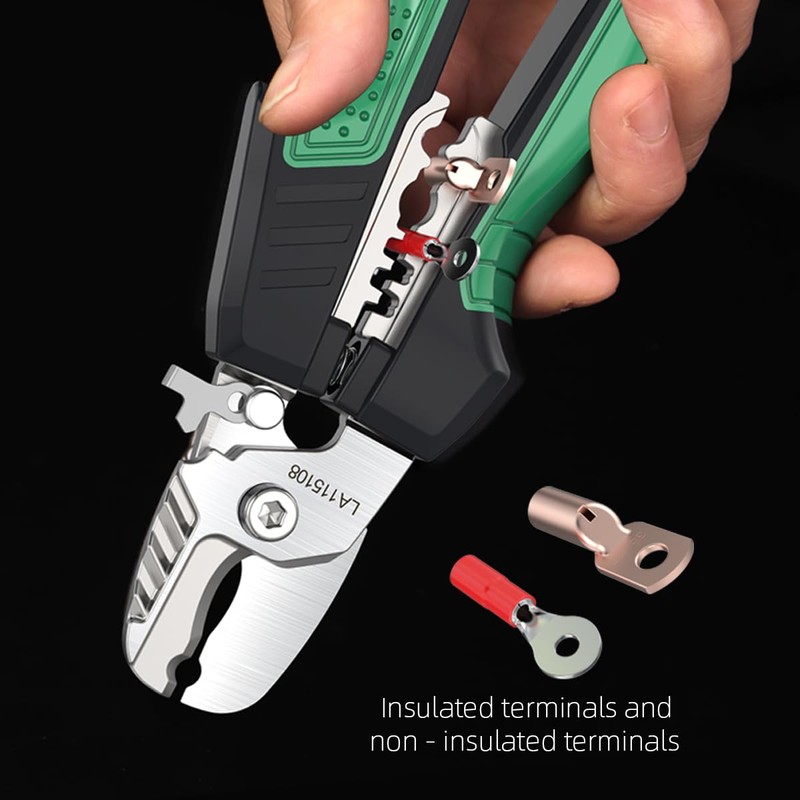 LAOA Stainless Steel Cable Cutter - 8in Professional Multi-Function Wire