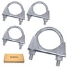 SKIR'CO (Pack of 4) Pipe Clamps for 48mm Diameter Pipe
