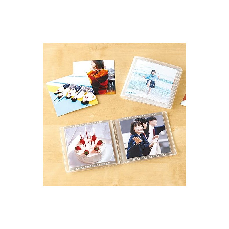 Sekisei KP-7001-90 Mini Pocket Photo Album, Makikaku, Holds 20 Sheets