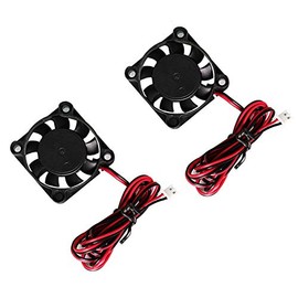 Tooloflife DC Brushless Cooling Fan 40x40x10mm, 24V/12V, 4010, 7CFM, Quiet, Long Life, 2-Pack for 3D Printer, Small Appliances