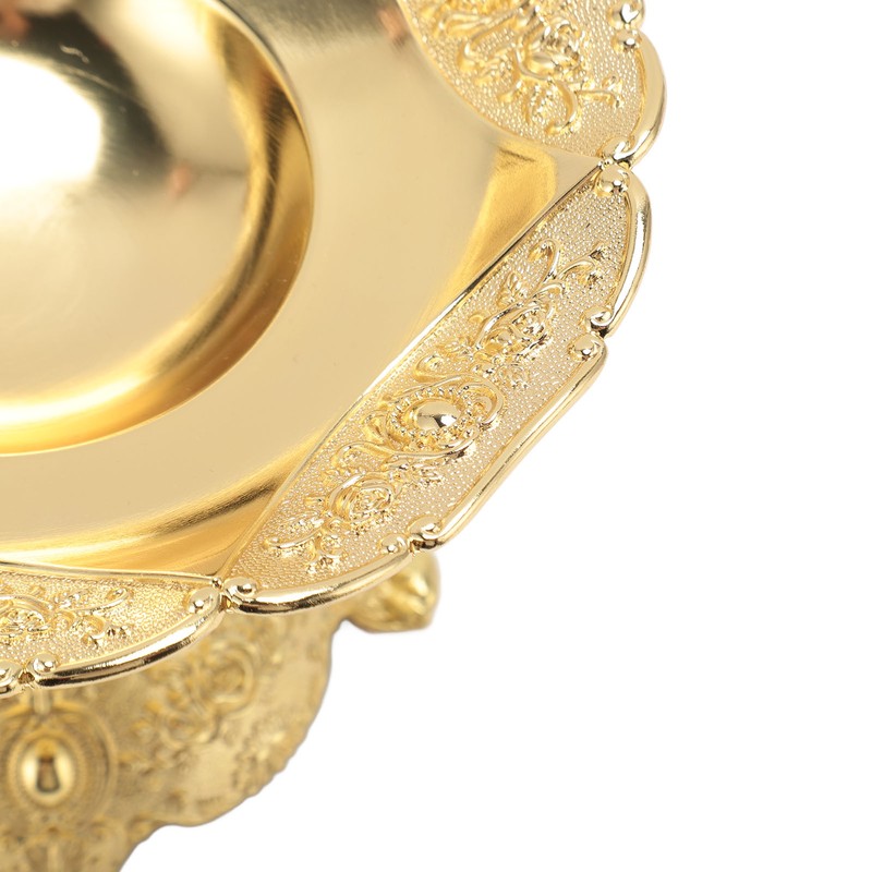 European Style Fruit Tray Metal Zinc Alloy Snack Nut Food