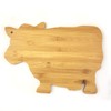 JB Home Collection, Bamboo Wood Cow Cutting Board Cow Shaped