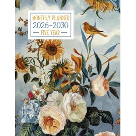 Monthly Planner 2026-2030 Five Year: Five-Year Organizer for Appointments, Goals, and Plans