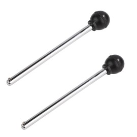 NQEUEPN 2pcs Round Weight Stack Pin, Pin Tensile 3/8 Inch in Diameter 6 Inch Locking Space Universal Gym Pin Weight Machine Pin Weight Selector Pin for Home Gym Exercise Machine Accessories