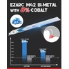 EZARC 25 Pack Bi-Metal Cobalt Reciprocating Saw Blades for Heavy