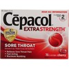 Cepacol Maximum Strength Throat Drop Lozenges, Cherry, 16 Count