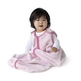 baby deedee Sleep Nest Teddy Baby Sleeping Bag, Pink, Large (18-36 Months)