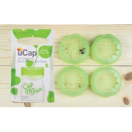 Blossom Daisy Mason and Canning Jar Flower Arranging Frog Lid Caps, Silicone, For Wide Mouth Mason Jars, 4-Inches; Set of 4